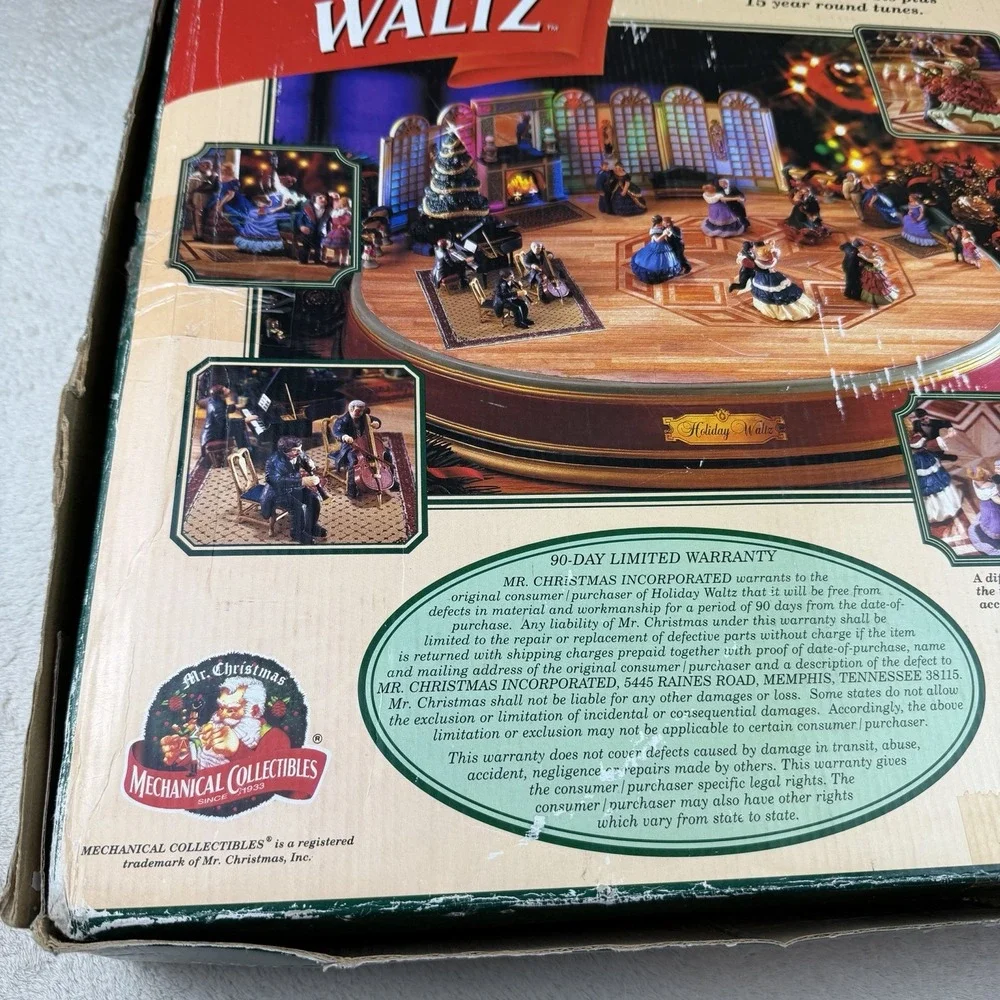Vintage 1996 Mr.‎ Christmas Holiday Waltz 30 Songs Tested Works Great!
